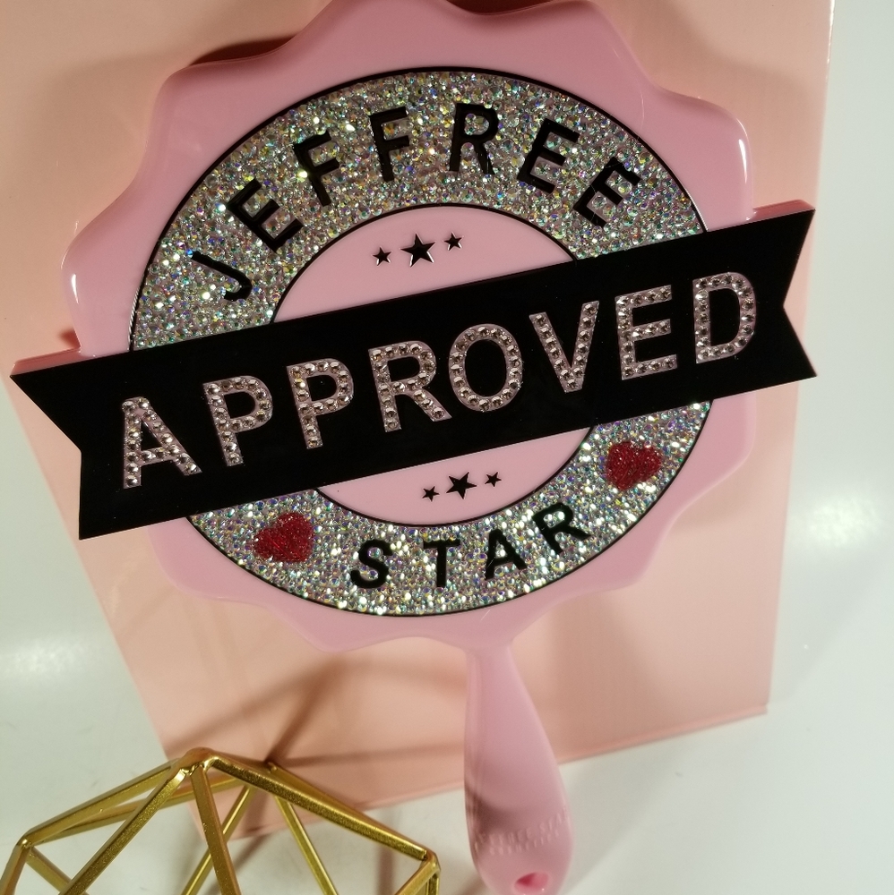 🆕️Jeffree Star Approved, Baby Pink/Black Bling